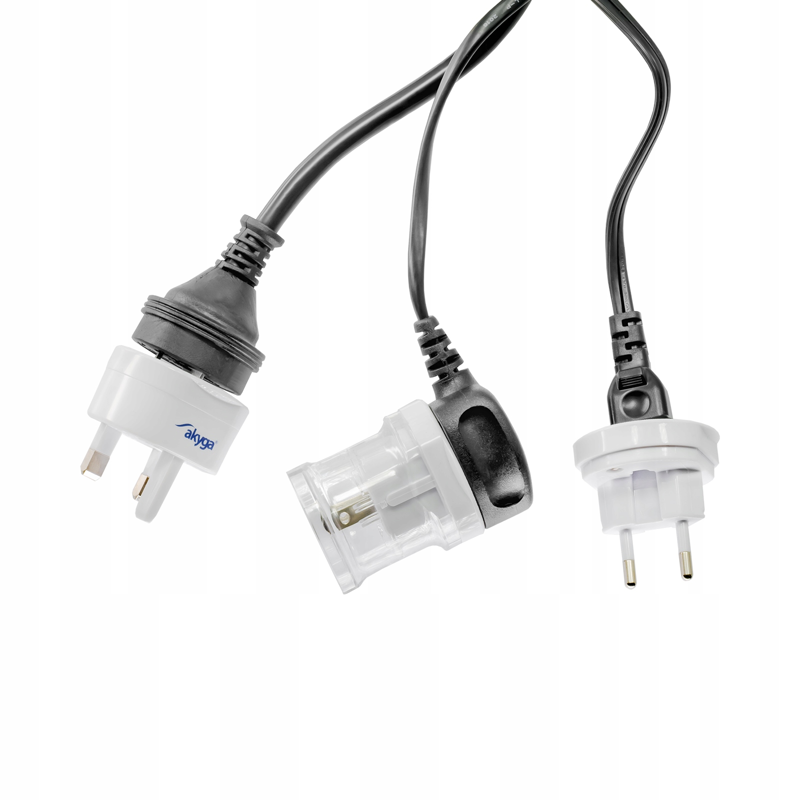 AKYGA Adapter podróżny AC Akyga AK-AD-61 worldwide biały — 10