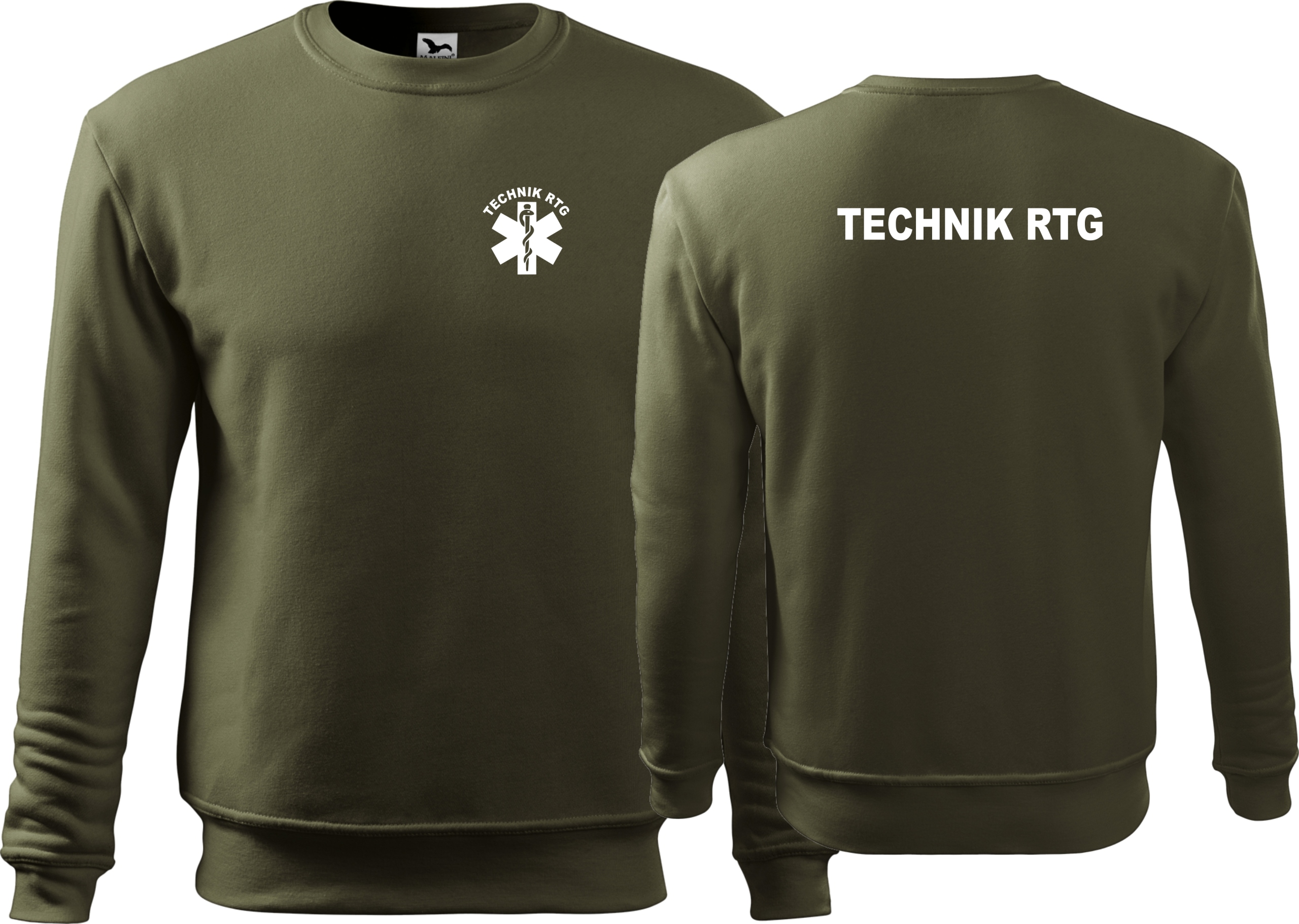 

Bluza medyczna z nadrukiem Technik Rtg