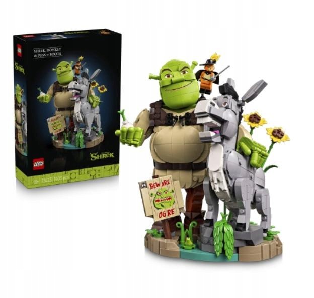 Lego (r) Shrek 72423 Shrek, Osel A Kočka V Botách