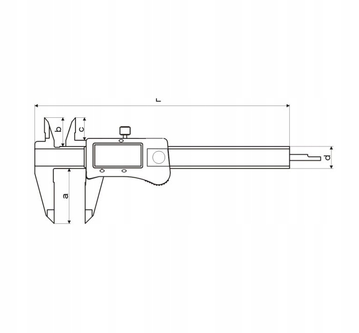 SUWMIARKA ELEKTRONICZNA MAUa-E 300 x 60 / 0.01 mm Marka Gimex