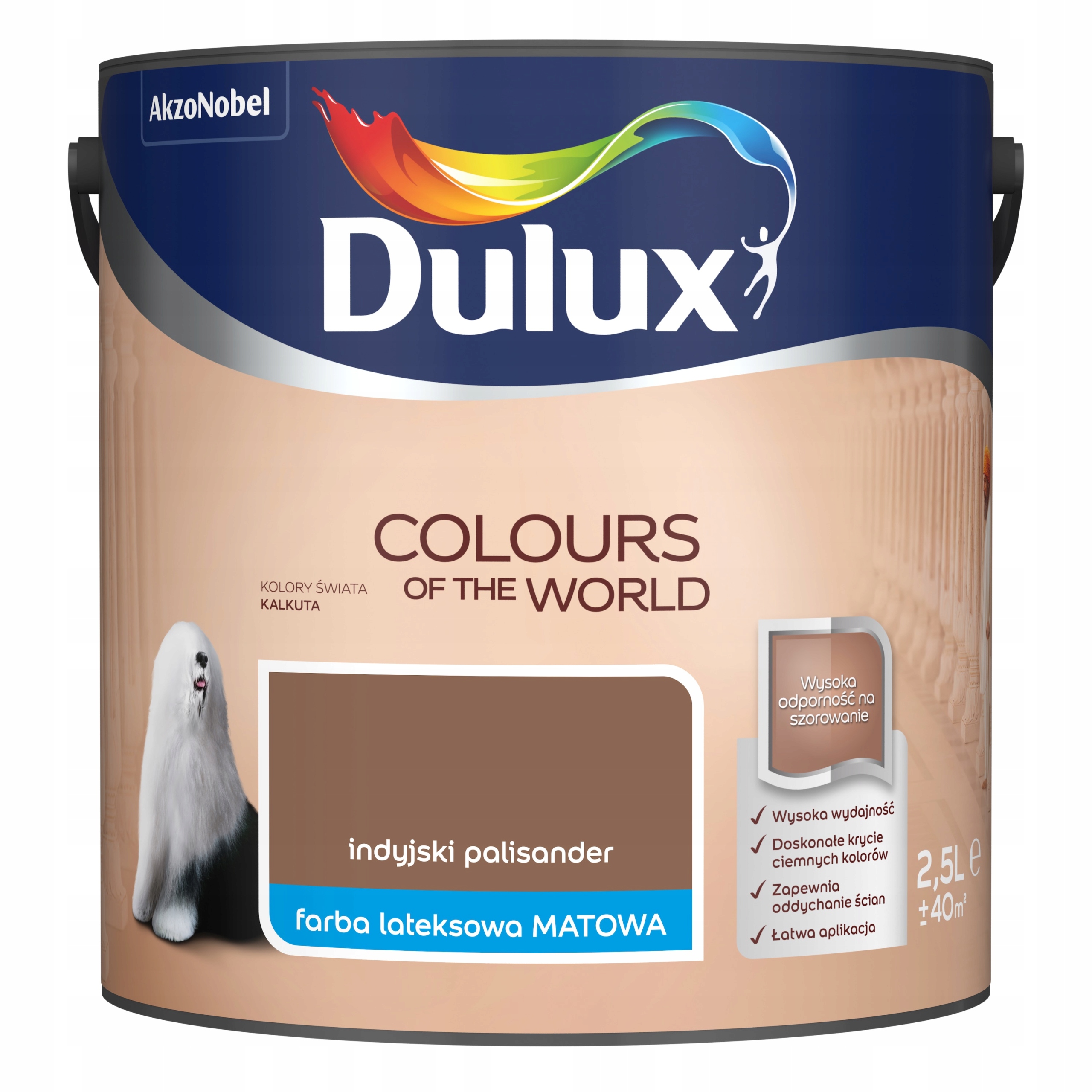 

Dulux Świata Indyjski Palisander 2,5L