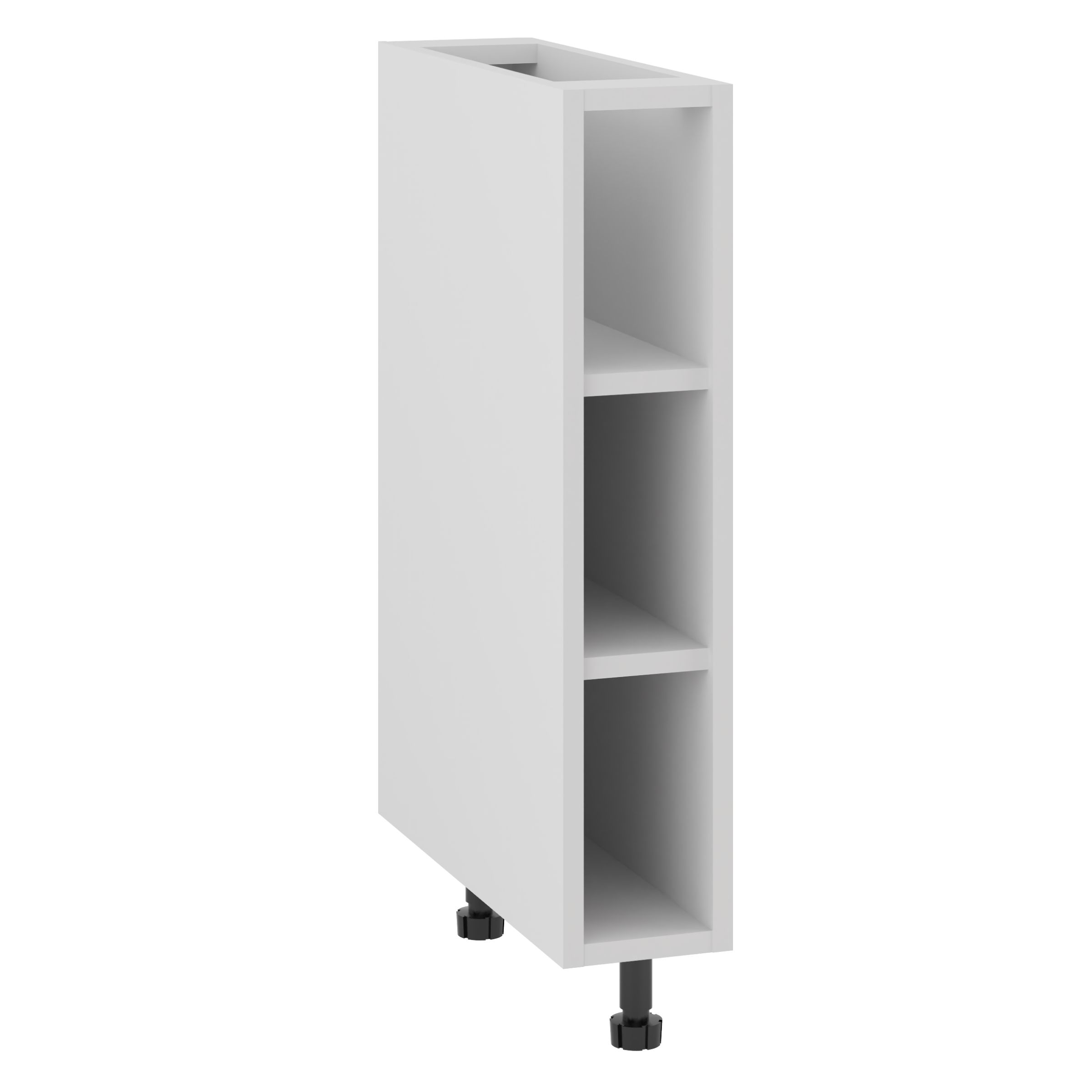 Korpus: bílá spodní kuchyňská skříňka 15/82 s příslušenstvím