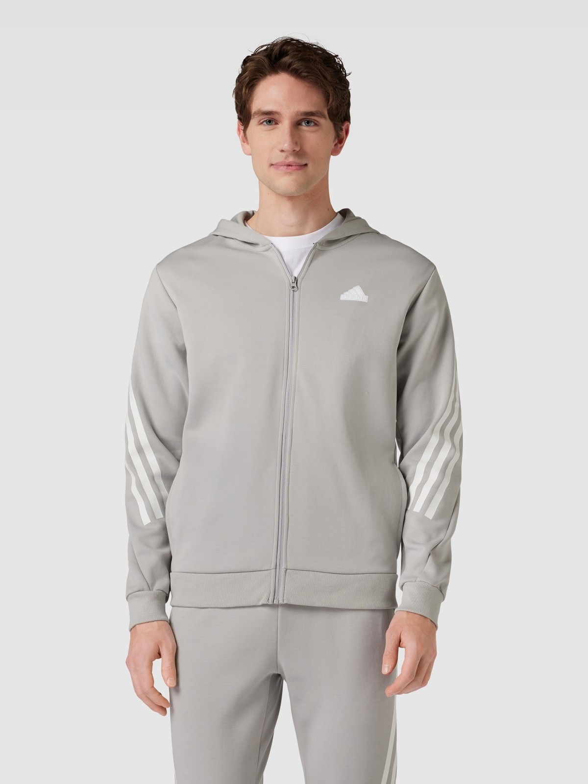 Adidas Pánská Mikina Future Icons 3-STRIPES Full Zip Hoodie IR9157 R M