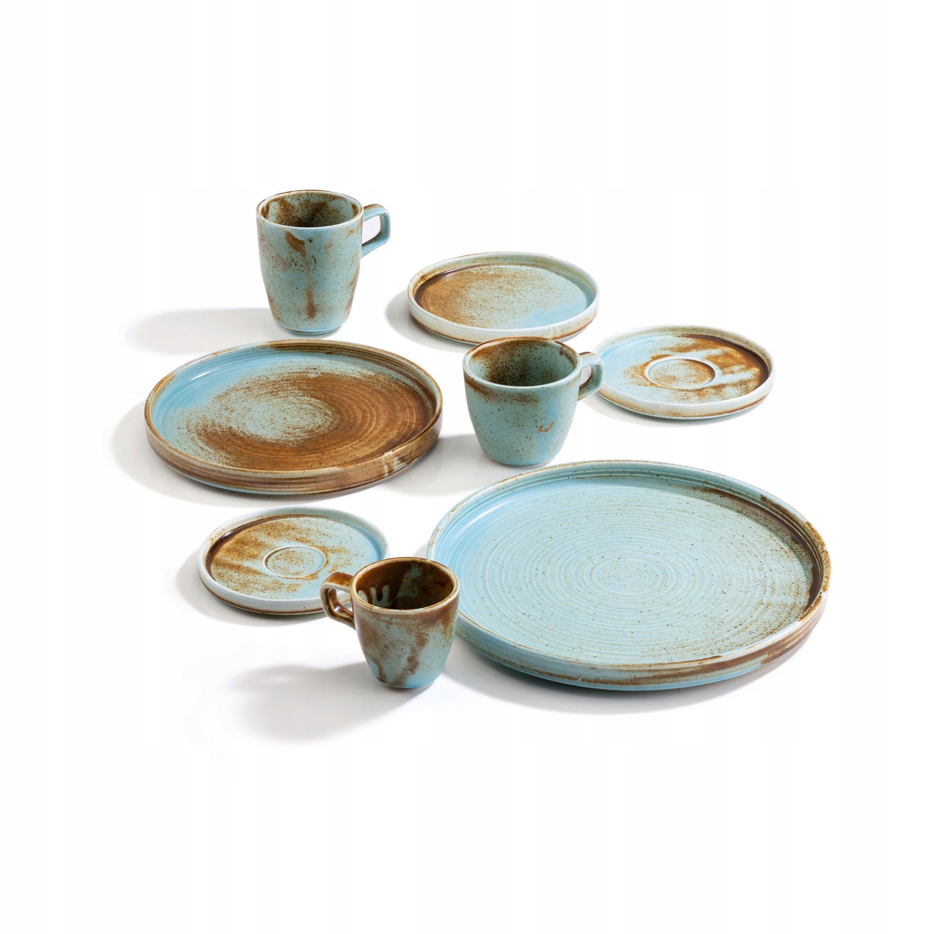 VERLO BRASSI SPODEK DO FILIŻANKI ESPRESSO 12 CM WYSOKA JAKOŚĆ PORCELANY Typ produktu wielorazowy