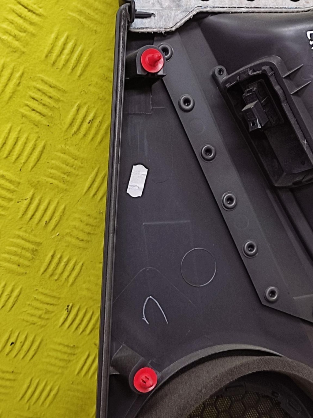 OPEL VECTRA C upholstery side door left rear part