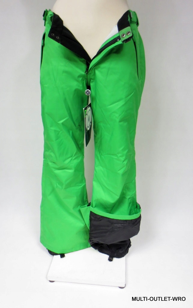 NOWE SPODNIE SNOWBOARDOWE na narty zimowe ocieplane fluo THE LIGHT CORP Płeć kobieta