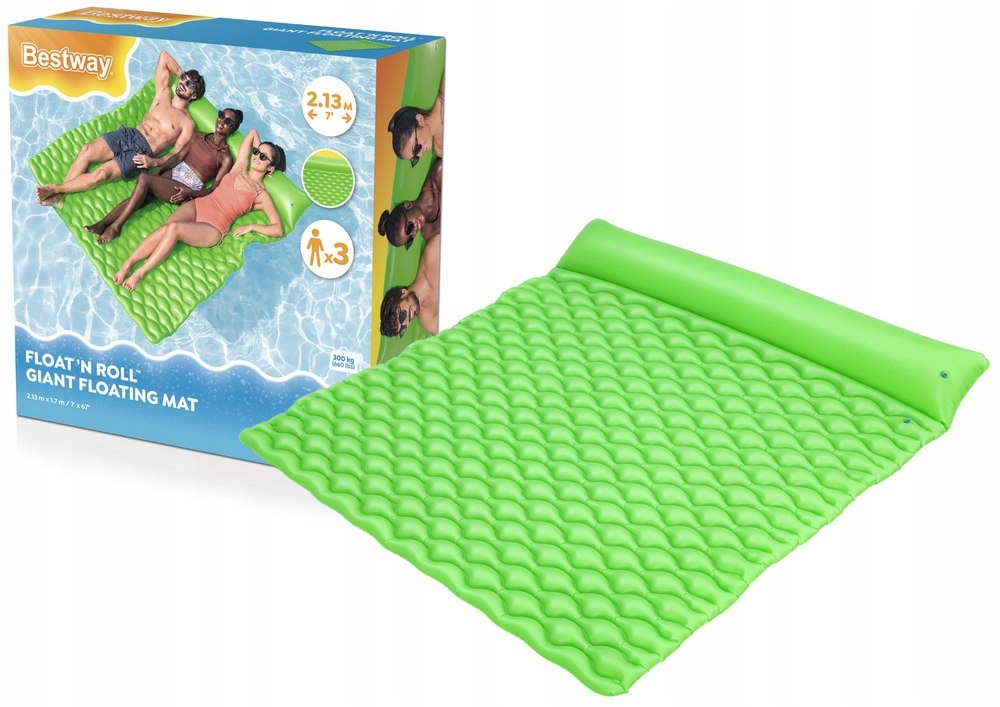 Nafukovací Matrace na plavání třílůžkový Bestway 213 x 170 x 21 cm 44106 Be