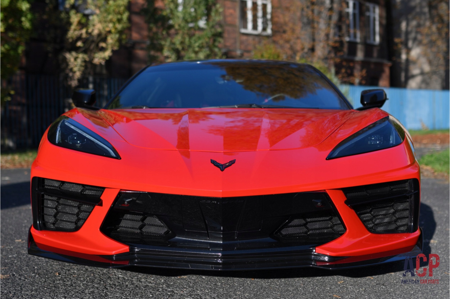 CORVETTE C8 splitter zderzaka styl Stingray 2020- Producent części Inny