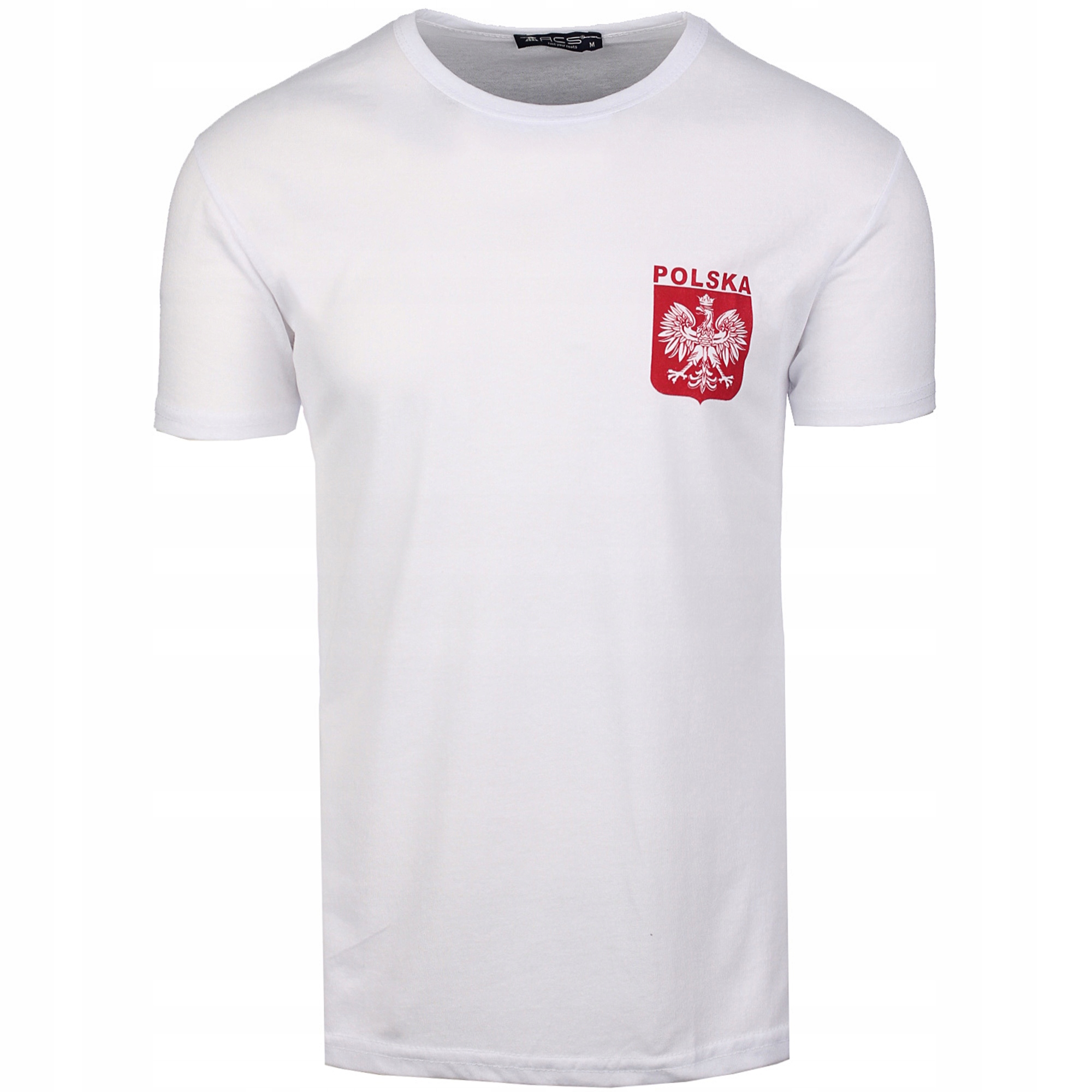 

Koszulka Patriotyczna Godło Kibica Biały TS33_XXL
