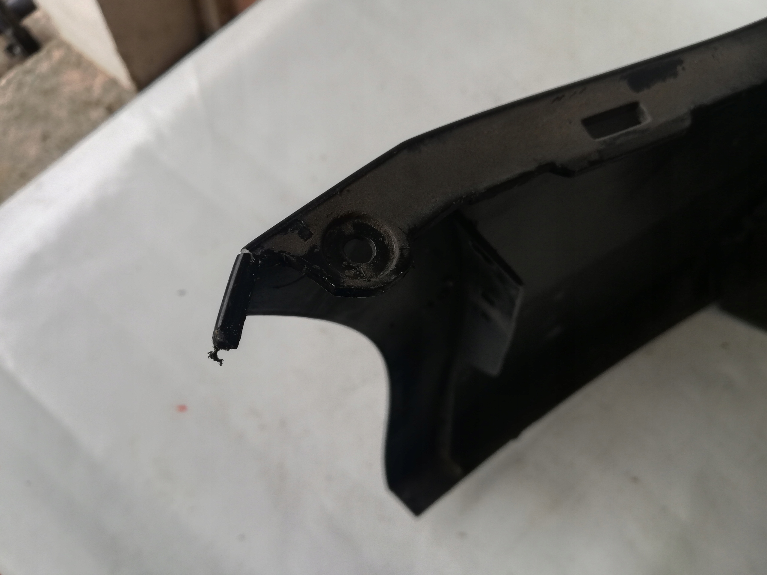 bumper rear part rear AUDI A4 B9 KOMBI S-LINE PDC