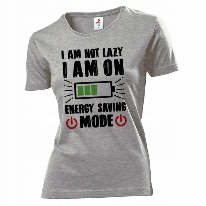 

Koszulka damska I'm not lazy M