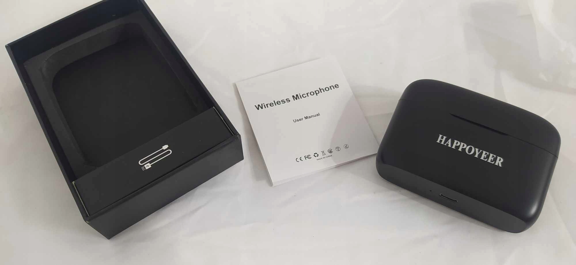 Bezprzewodowy podwójny mikrofon HAPPOYEER Rodzaj inny