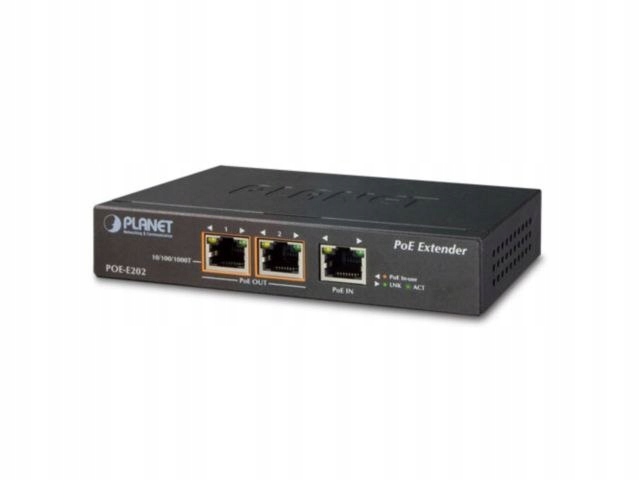 Zosilňovač Wi-Fi signálu Planet POE-E202