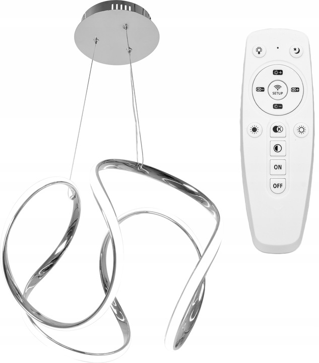 

Lampa Sufitowa Wisząca Ring Nowoczesna Led Pilot