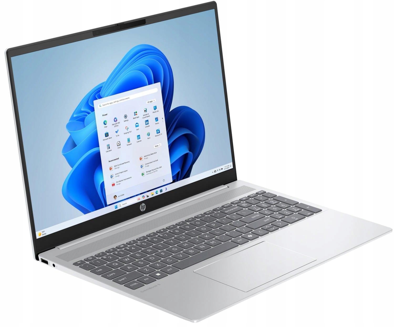 Laptop Hp OmniBook 5 Ultra 5 225U 16" 16GB 1TB Win11Home Srebro lodowcowe