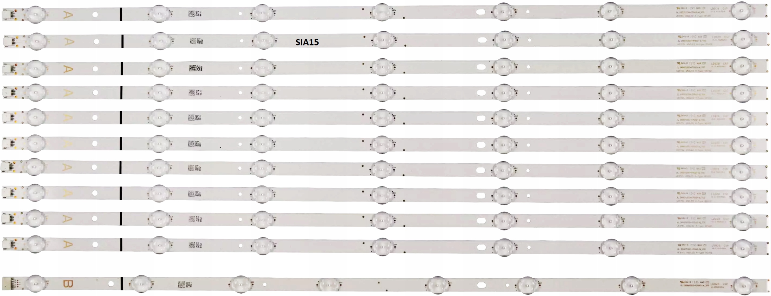 Led Lišty VES650QNTS-2D-U11 Vestel (č. SIA15)