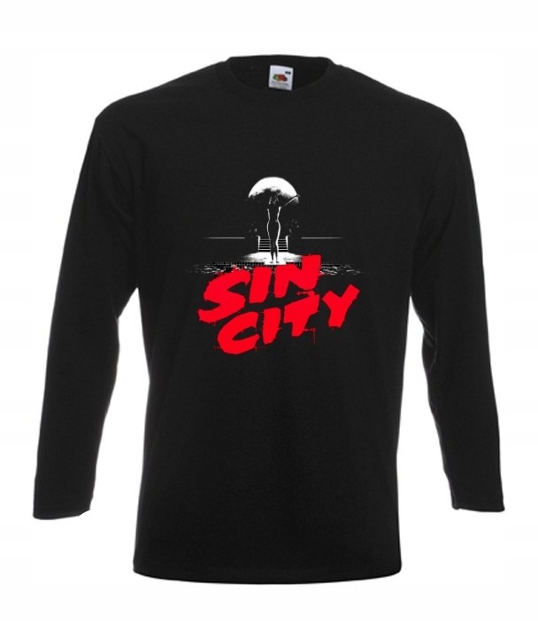 

Bluzka Męska Sin City Miasto grzechu Wzory