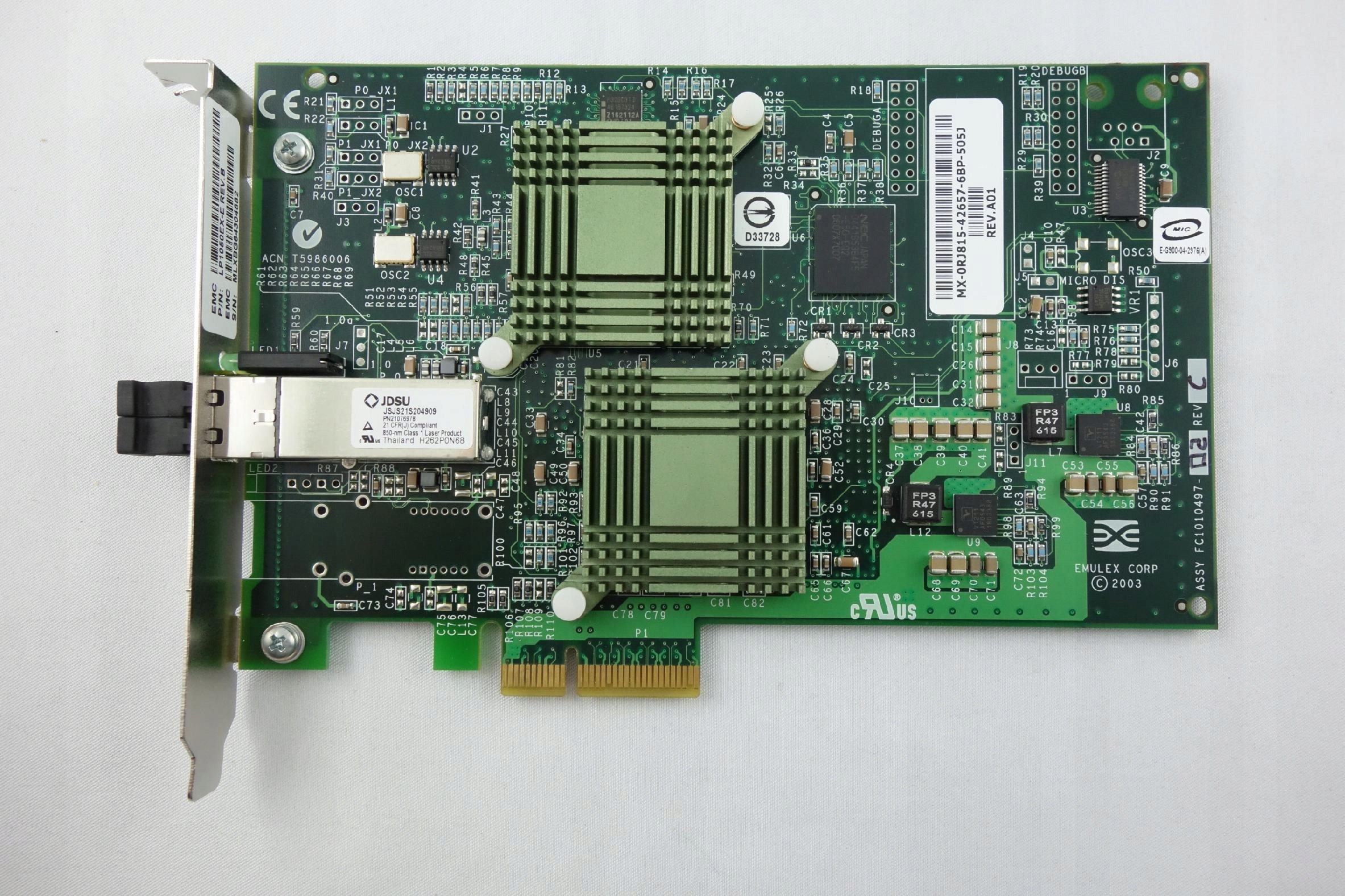 Emulex Síťový kontrolér Hba 2Gb/s RJ815