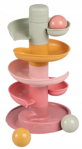 

Little Dutch Kulodrom Spiralna Wieża Pink 10m+