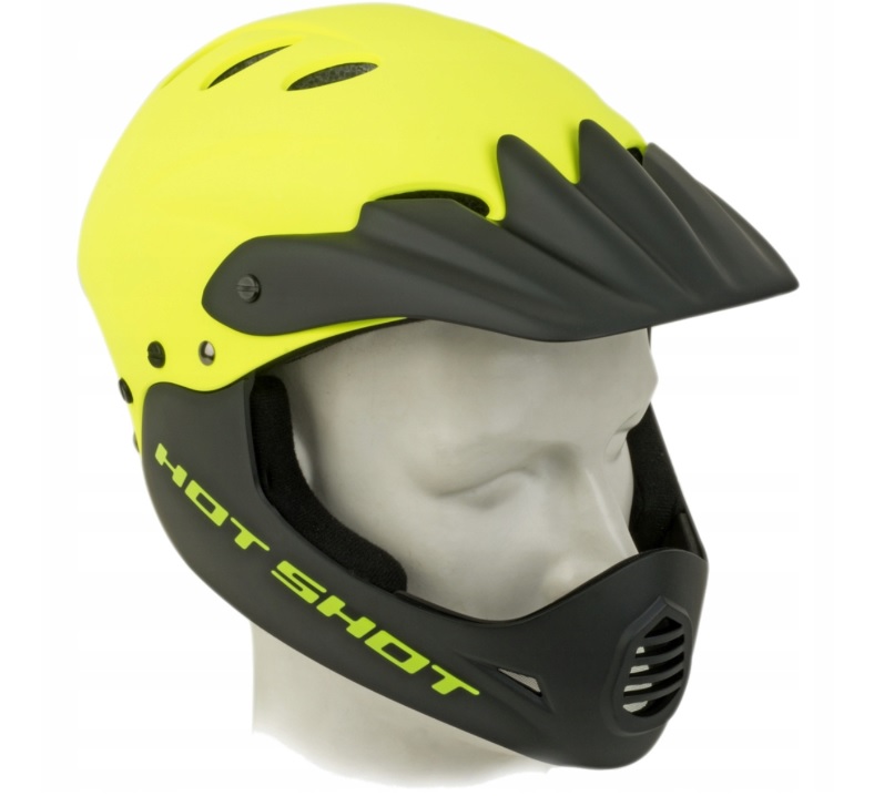 Kask rowerowy Author HOT SHOT X9 żółto 56-58cm