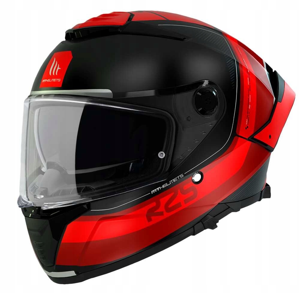 Mt Thunder 4 Sv R25 B35 Black/red Integrálna športová motocyklová prilba