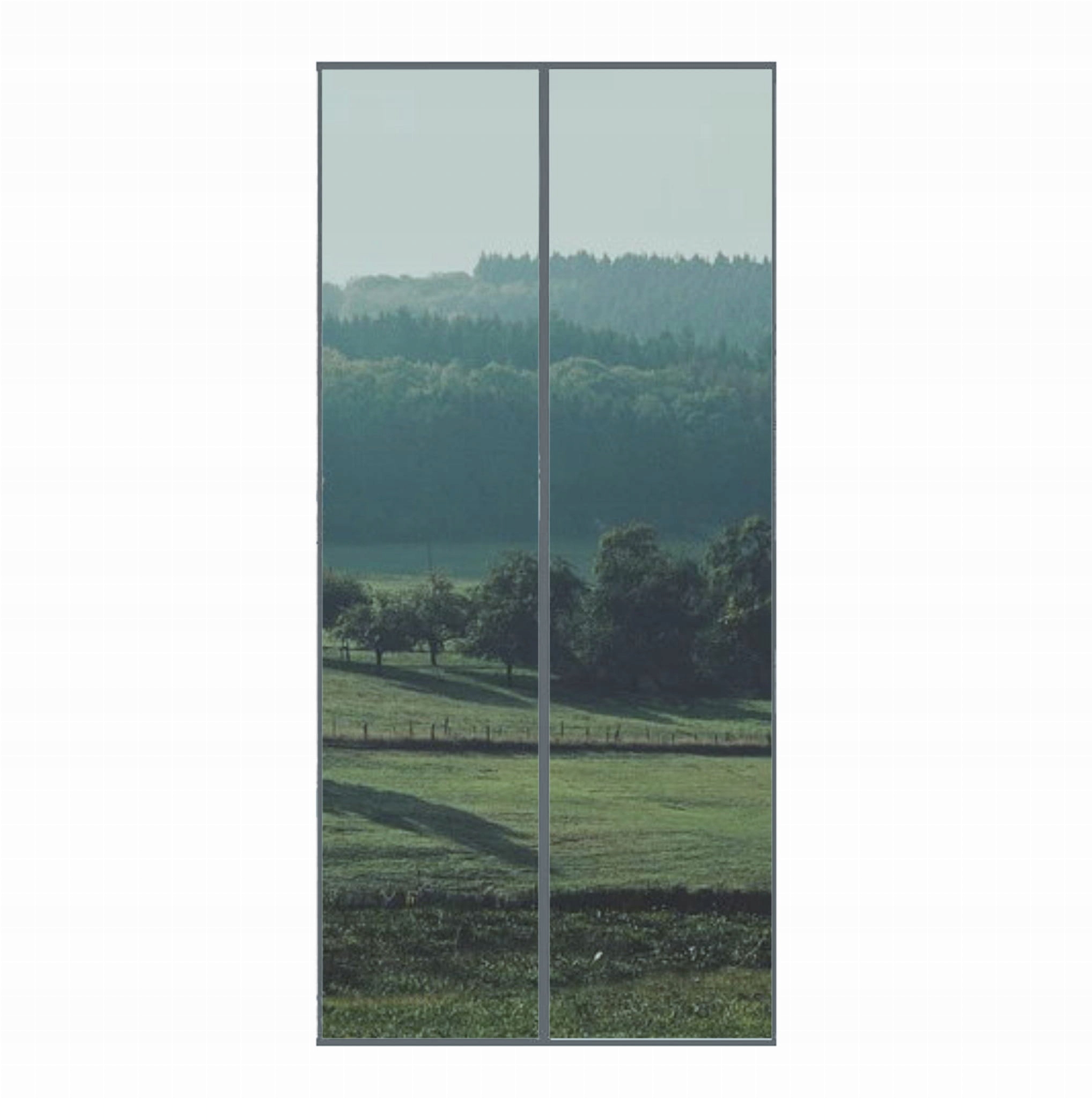 

Moskitiera Na Drzwi 100x220 Podwójne Magnesy Szara