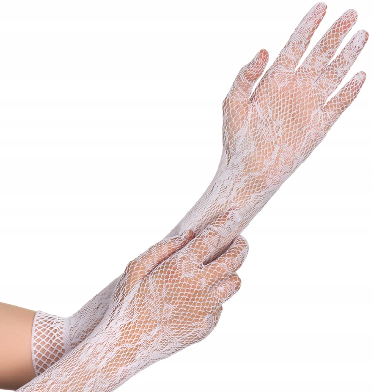 

Rękawiczki Koronkowe Długie