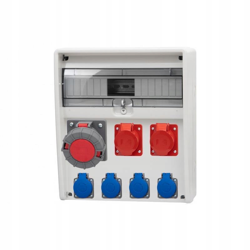 Rozvádzač 17M Ulisse 2x32A/5P, 63A/5P, 4x230V IP65