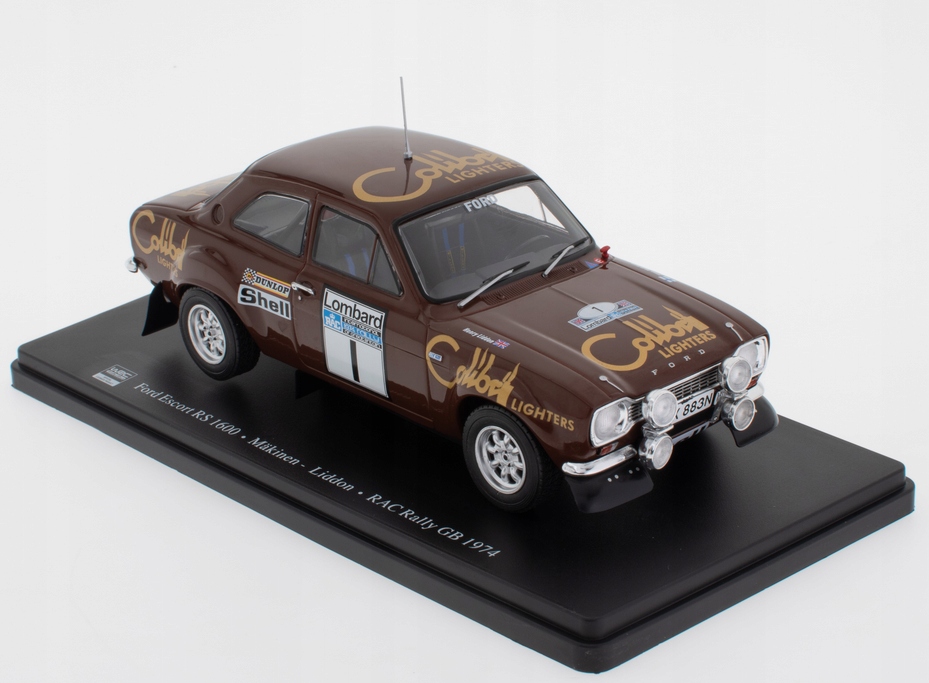 Ford Escort Rs 1600 Rac Rally 1974 1:24 Ixo RQ539