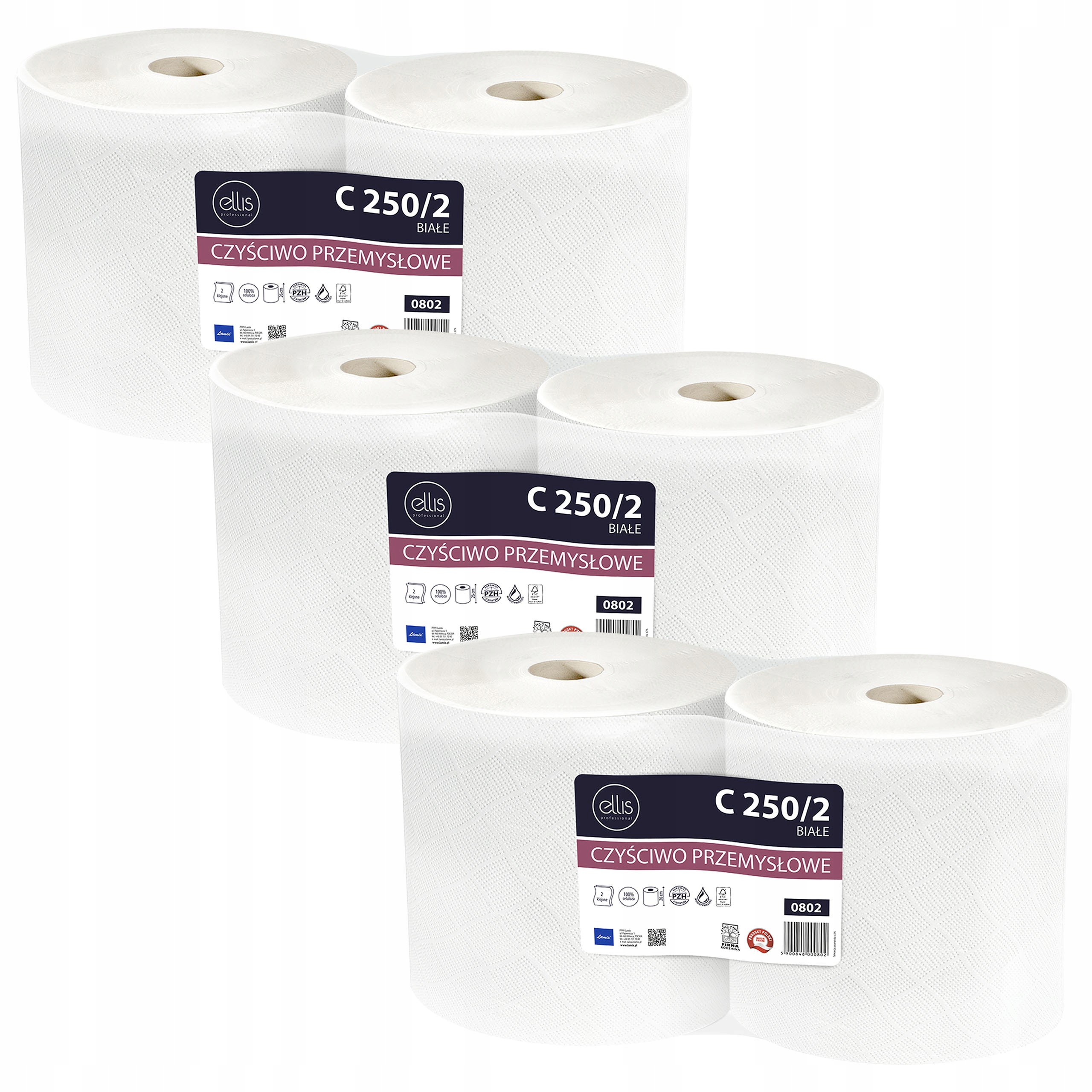 Ellis czyściwo, ręcznik papierowy 6 rolek