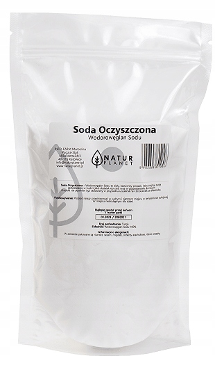 

Soda Oczyszczona wodorowęglan sodu NaturPlanet 500