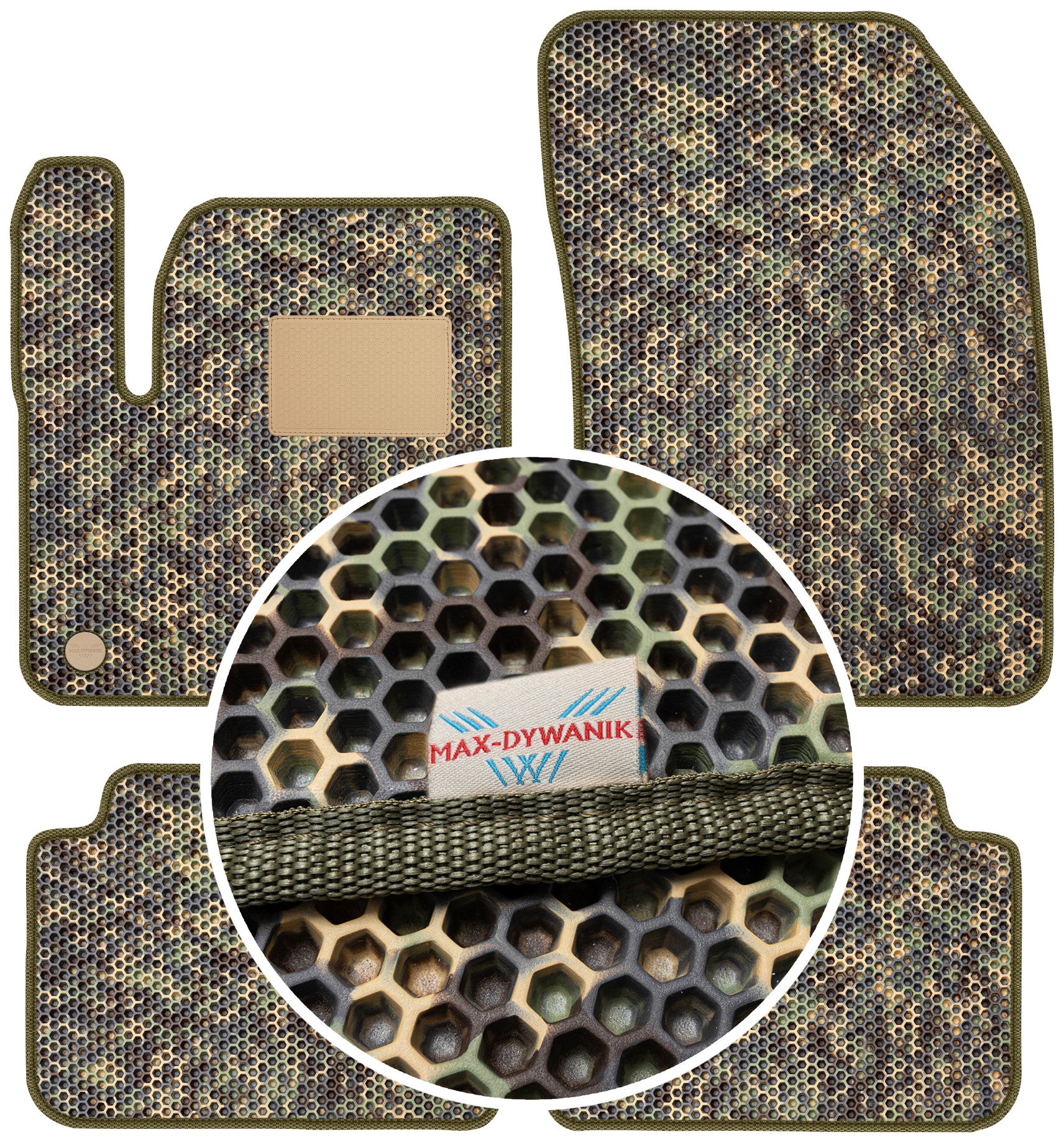 Citroen E-C4 2020 Gumové rohože do auta Eva Moro