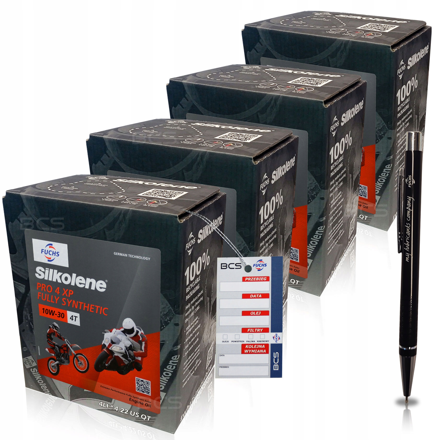16 LITRY FUCHS SILKOLENE PRO 4 10W30 XP OLEJ SILNIKOWY DO MOTOCYKLI 16L