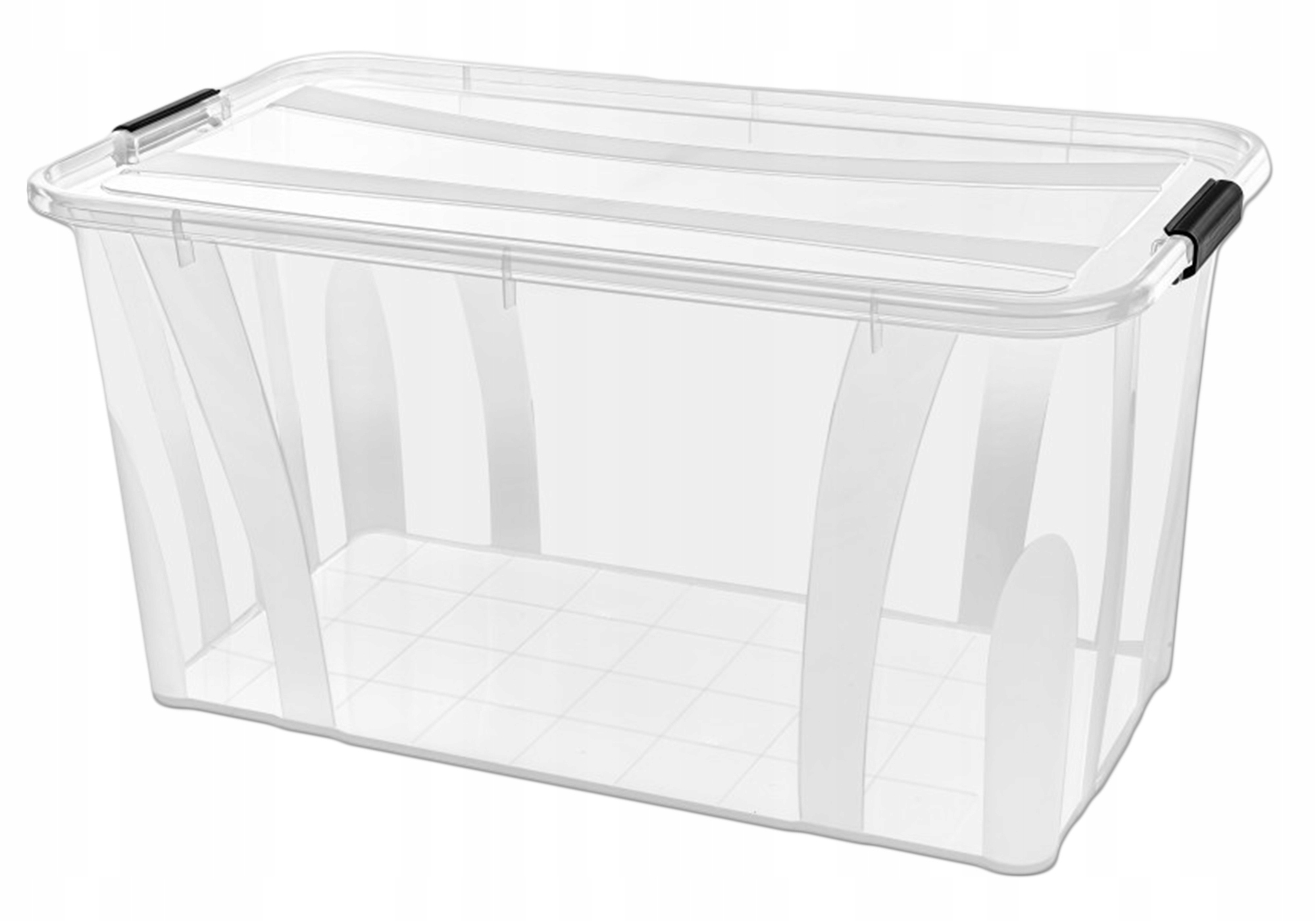 

Pojemnik 80L Pudło Plastikowe z Pokrywą Master Box