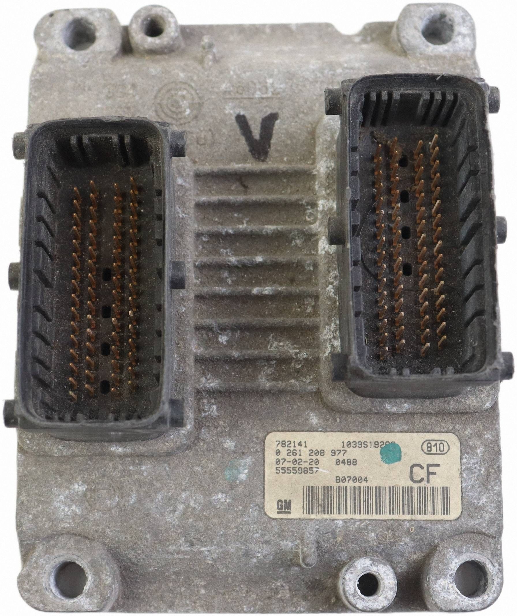 OPEL ASTRA H III modul bedienteil des motors 1.6 T 55559857 0261208977