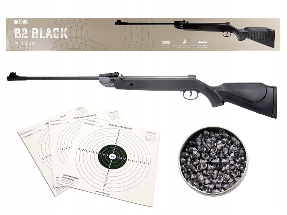Wiatrówka karabinek Razorgun B2 polimer kal. 4.5 mm