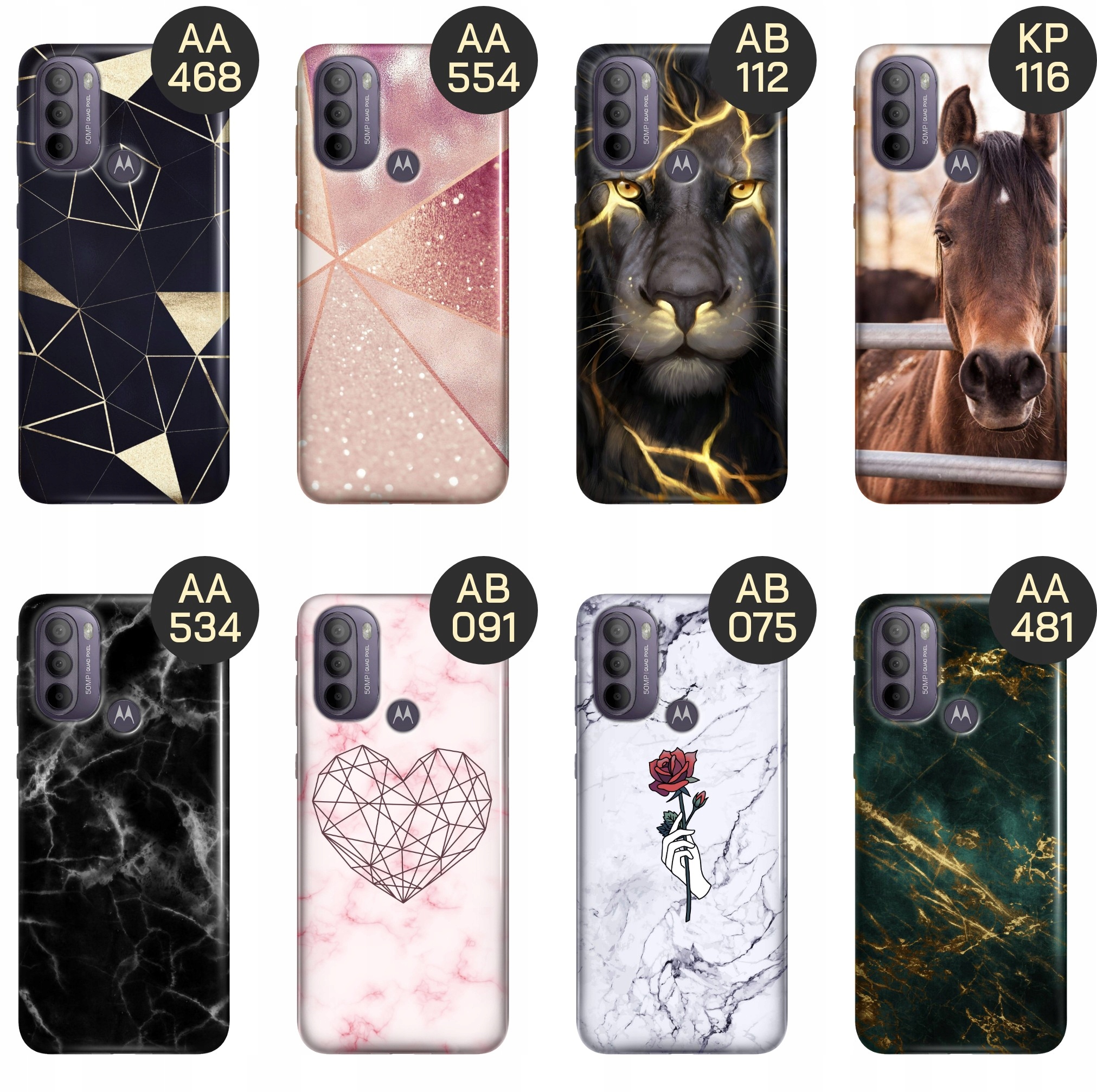 ETUI DO MOTOROLA MOTO G31 WZORY TOP100 DESIGN Z NADRUKIEM ZE WZOREM +SZKŁO Marka Hello Case