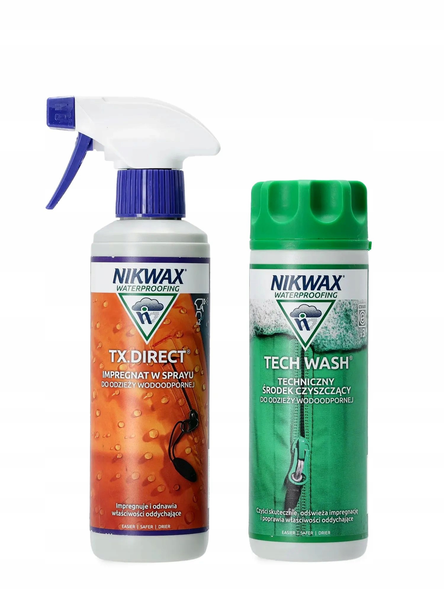 Zestaw Nikwax Twin Pack: Tech Wash Tx Direct Spray On 300ml