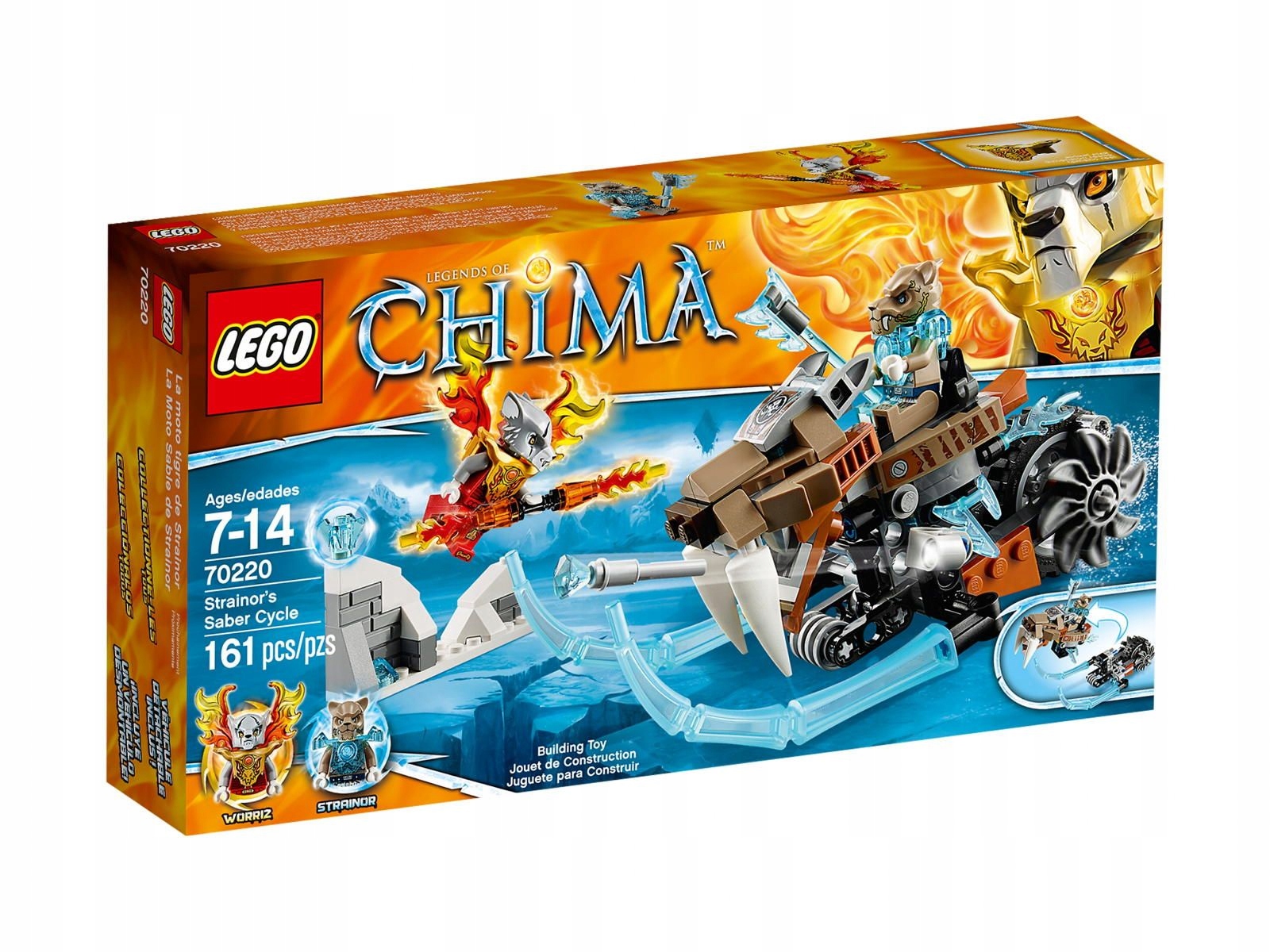 Lego 70220 Legends of Chima Motocykl Strainora