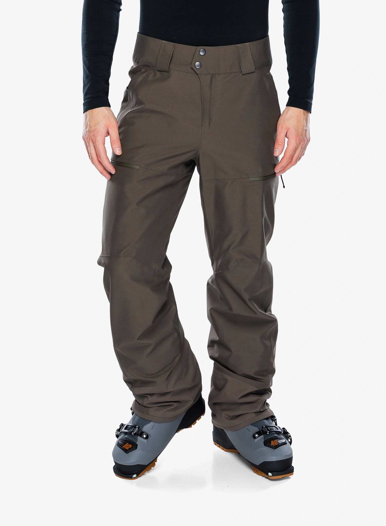Lyžařské kalhoty Patagonia Powder Town Pants marlow brown M