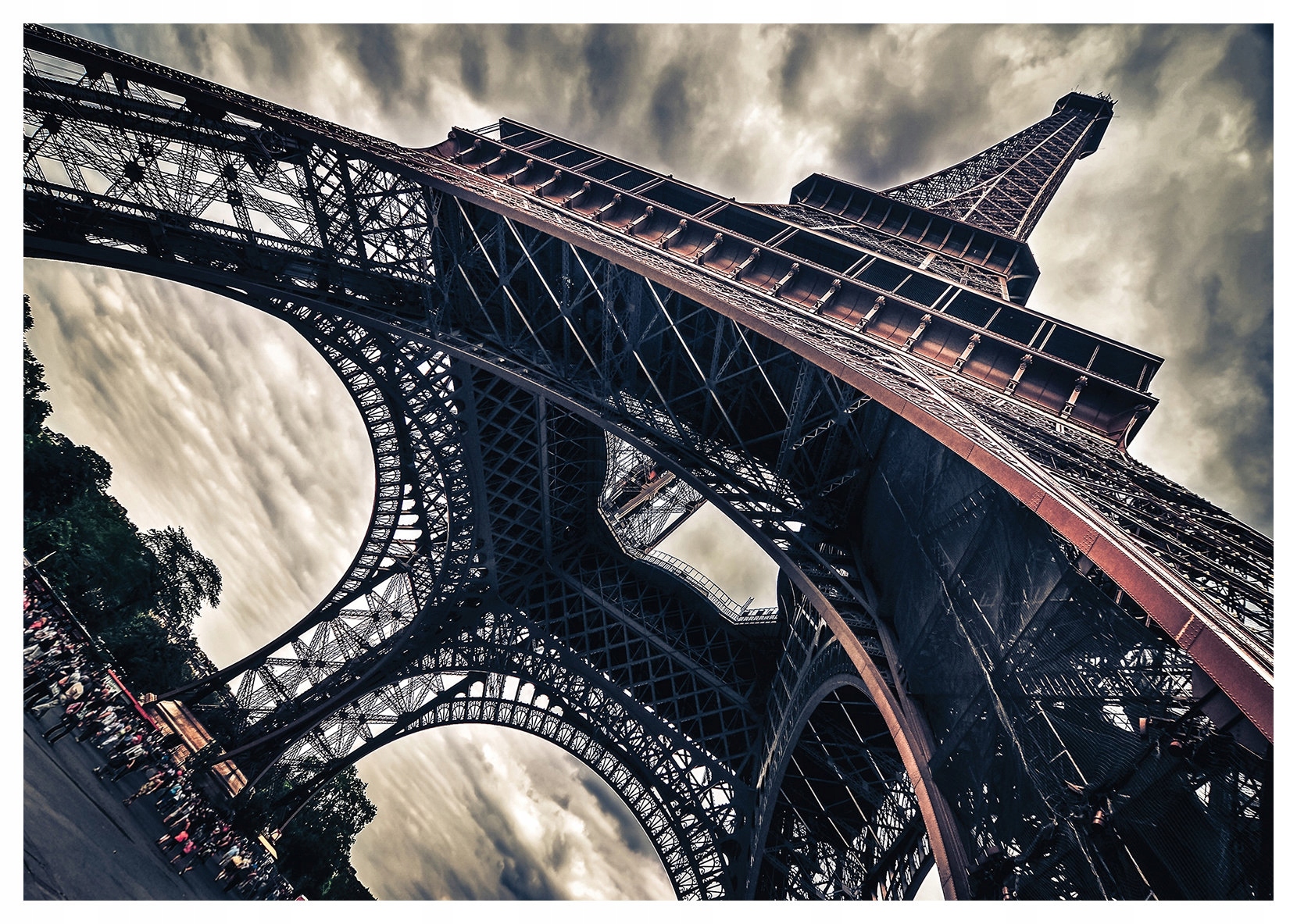 Fototapeta Eiffelova veža Paríž vinylová 368x254 lepidlo