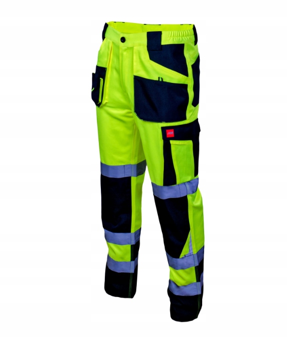 Art.mas Spodnie robocze długie do pasa Flash Yellow r. 52