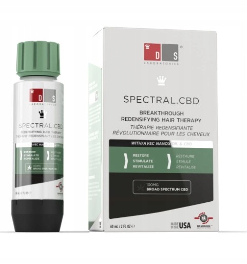 Spectral Cbd s Nanoxidilem 5% kúra proti vypadávání vlasů 60 Ml