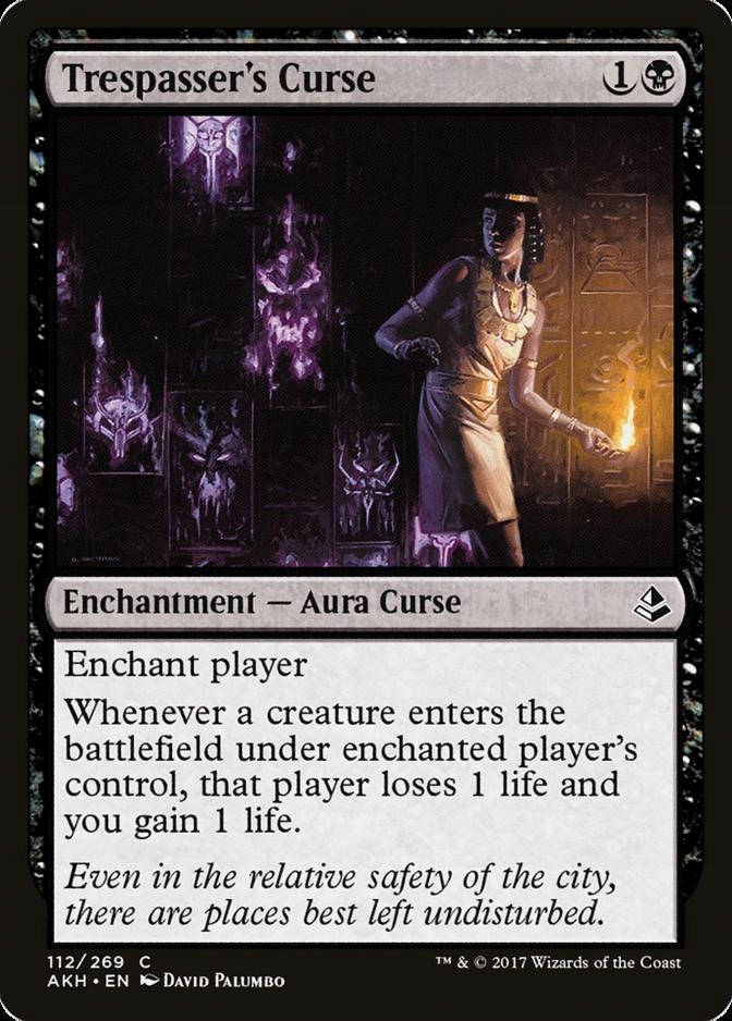 Trespasser's Curse Amonkhet B04