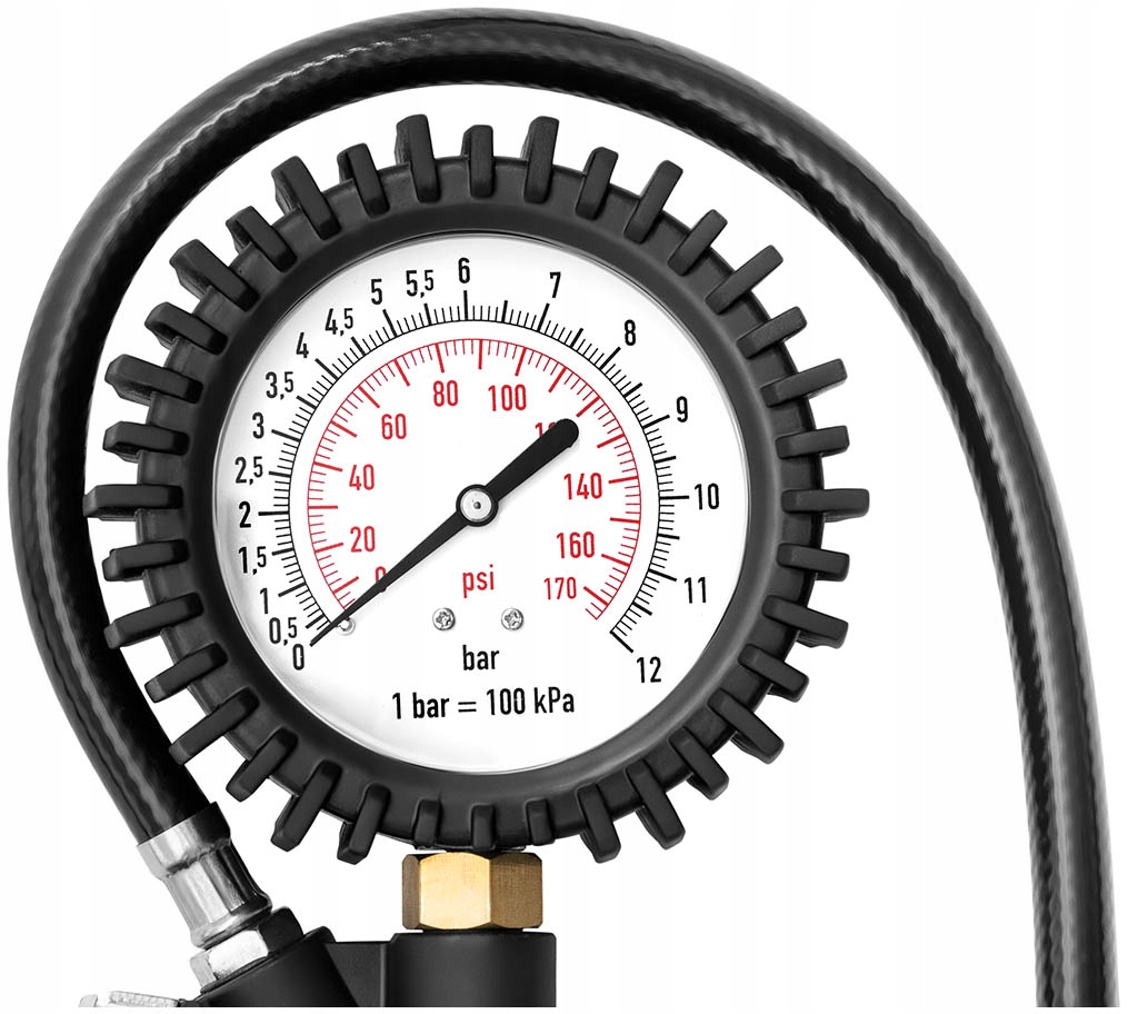 PISTOLET DO POMPOWANIA KÓŁ 8 bar MANOMETR POMPKA EAN (GTIN) 4062859110442