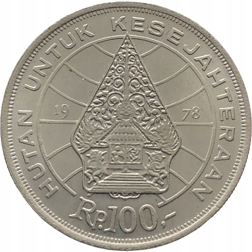 50610. Indonezja, 100 rupii, 1978r.