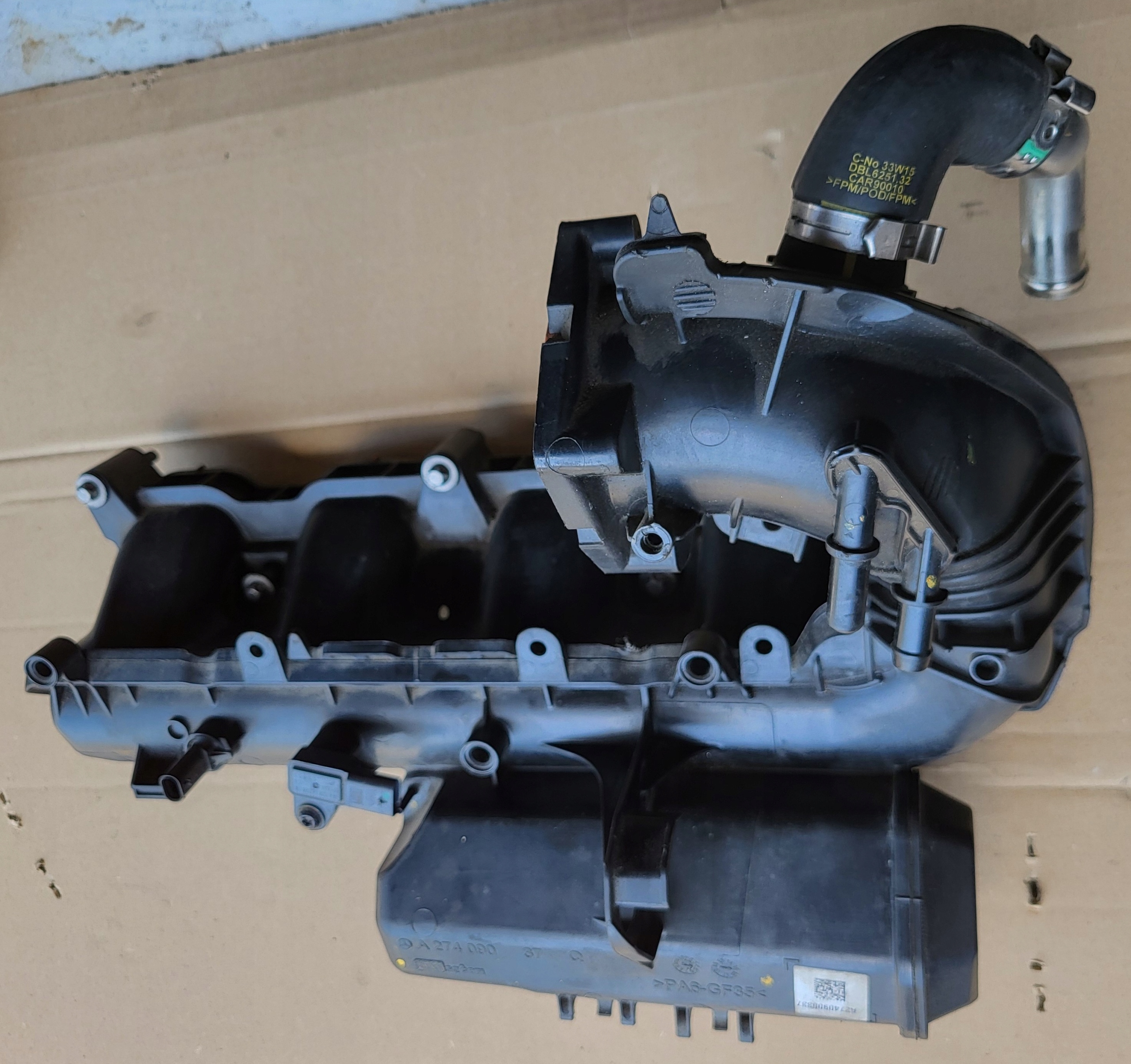 intake manifold DOLOTOWY wiring sensor MERCEDES C E W205 W213 2.0 CGI OE