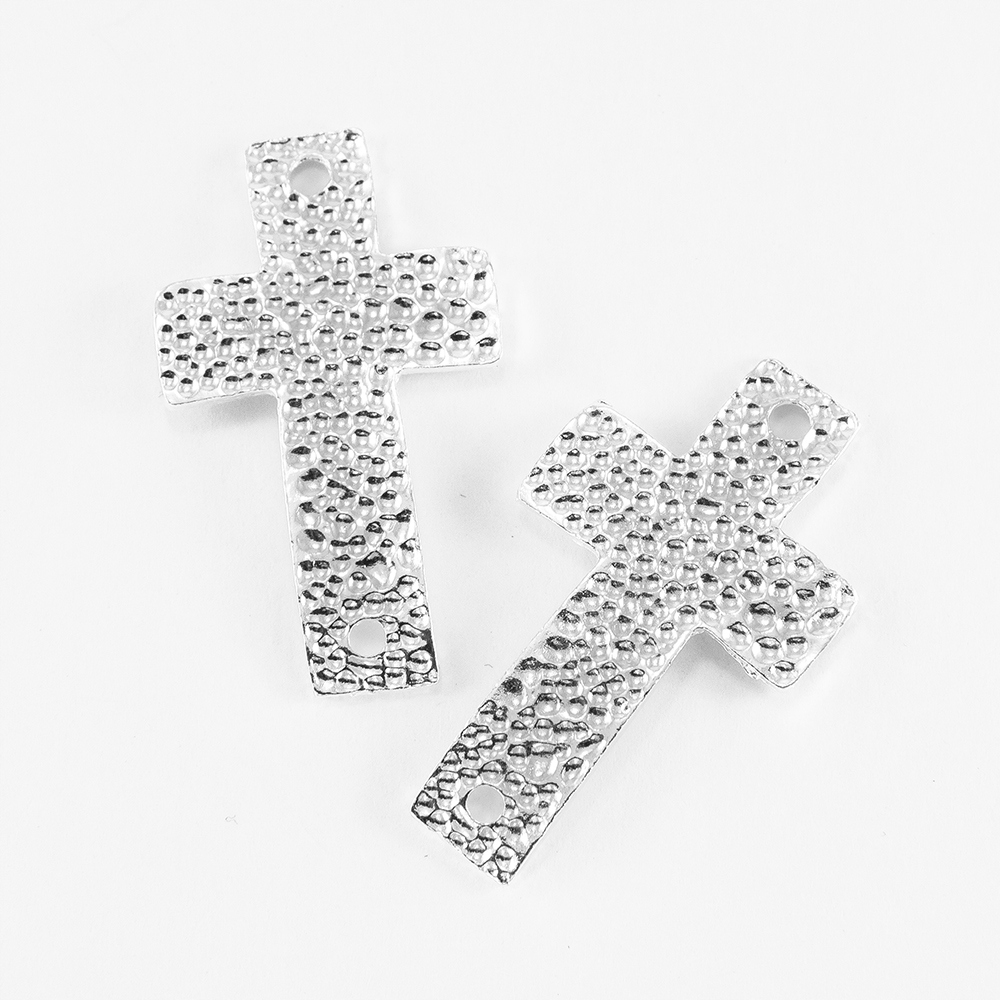 Łącznik Krzyż Stop Metalu 46x27x2mm 5szt