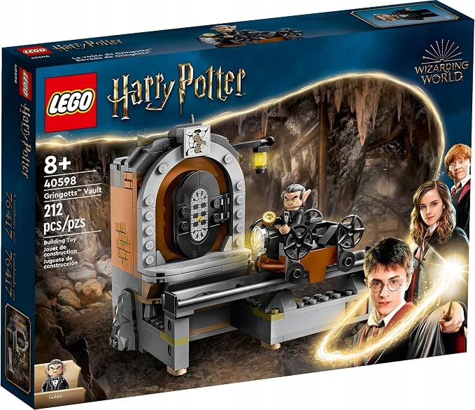 Lego 40598 Harry Potter Schránka v Gringottově bance 212 dílků