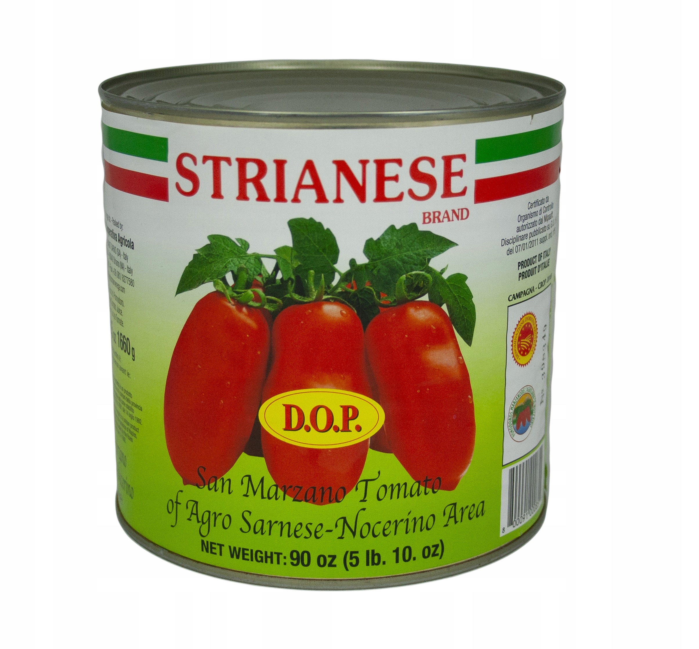 Italské rajčata San Marzano D.o.p, velké Strianese 2,5 kg